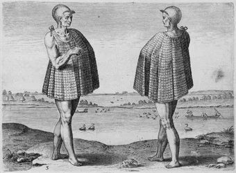 Prêtre indien, gravé par Theodor de Bry